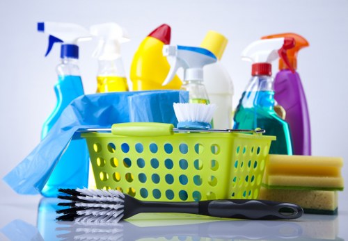 Cookie settings and user control illustration for a cleaning service