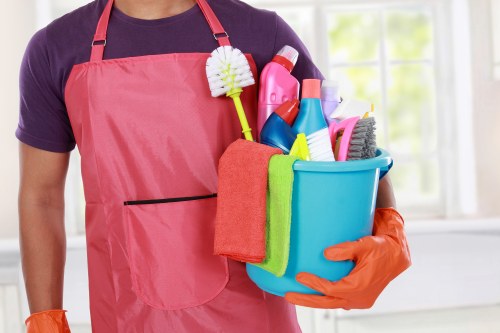 Professional sofa cleaning in a Kingsbury living room